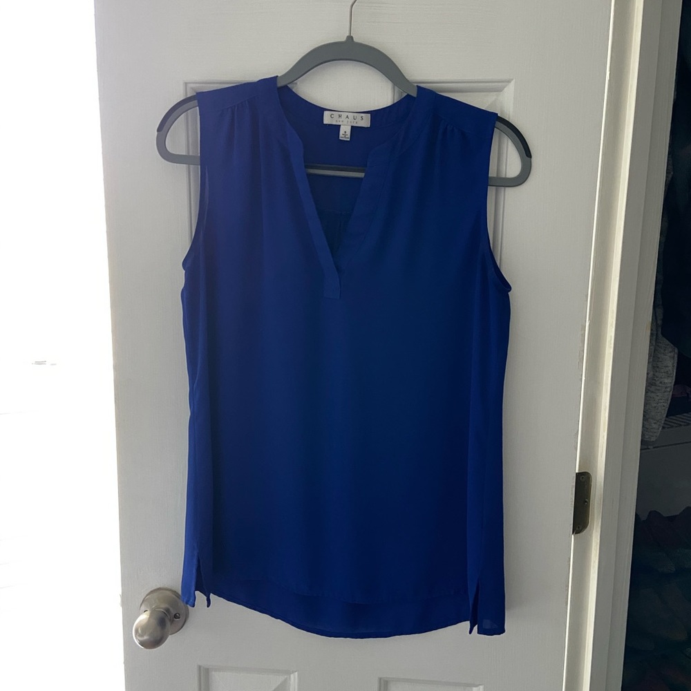 Chaus sleeveless blouse
